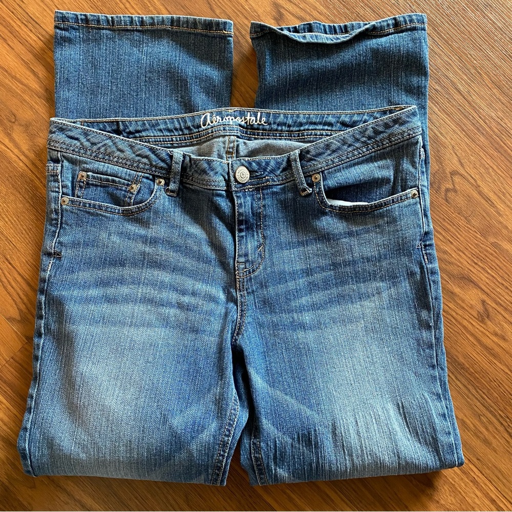 Aeropostale size 12 short boot cut jeans